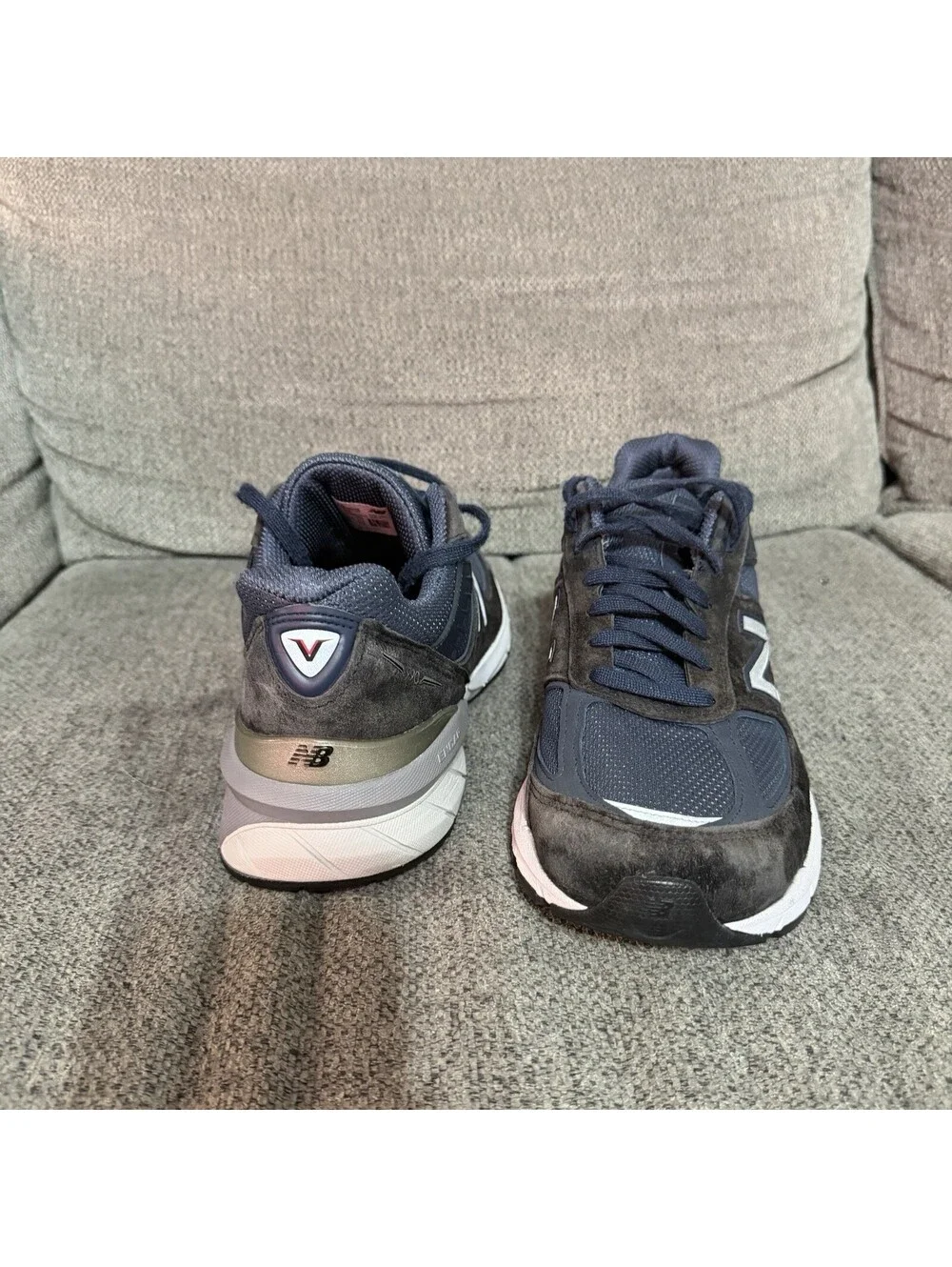 New Balance 990v5 Navy Blue Mens 11 2A Sneakers M990NV5